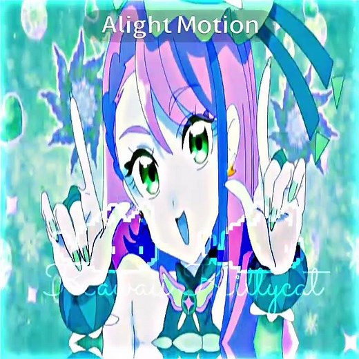 FLASH WARNING Souring Sky precure ( cure butterfly ) aka Hijiri Ageha edit #alightmotion #fypシ