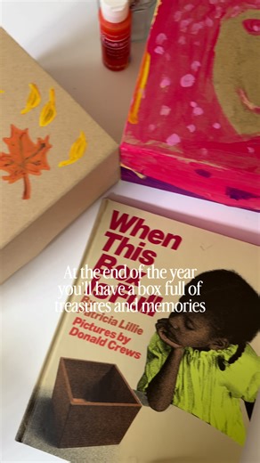 Meaningful New Year Activity for Kids Using a Simple Box