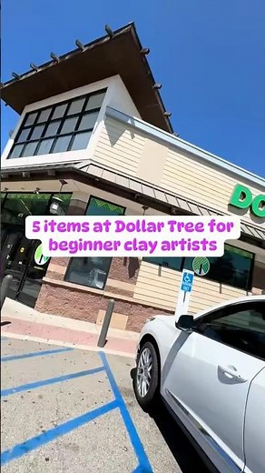 5 items at Dollar Tree for beginner clay artists