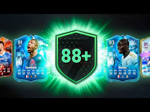 I opened 30 x 88+ campaign mix upgrade player picks in EA FC 24!