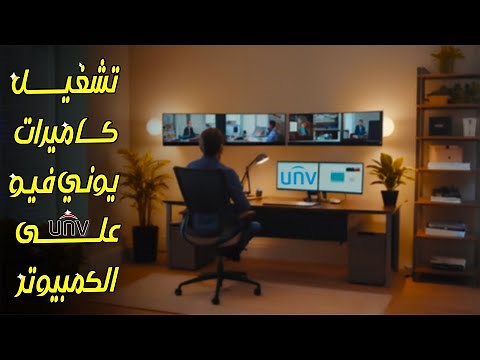 تشغيل كاميرات يوني فيو uniview على الكمبيوتر | @eltayebYoussef