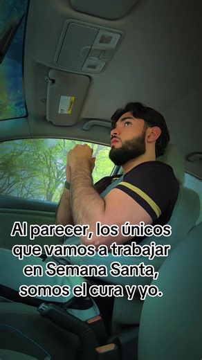 Ni modo si toca trabajar en Semana Santa, toca trabajar. #trabajo #semanasanta #cura #descansar #dormir