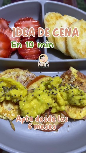 Recetas fáciles y rápidas para la cena de tu bebé