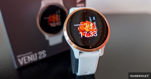 Test Garmin Venu 2S : plus compacte que la Venu 2 et tout aussi convaincante