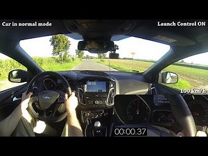 Does LAUNCH CONTROL in Ford Focus RS actually work? TEST