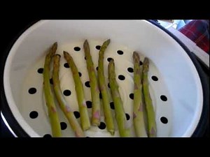 Clever Chef - perfect steamed asparagus
