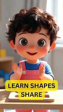 Shapes Song for Kids, Learn Shapes and Kindness (Circle, Square, Triangle)