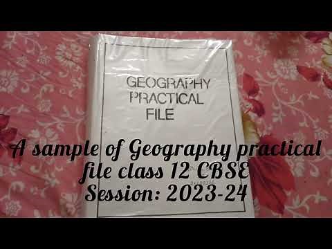Geography practical file class 12 | How to make geography practical file class 12 |