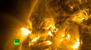 NASA captures spectacular images of solar explosion