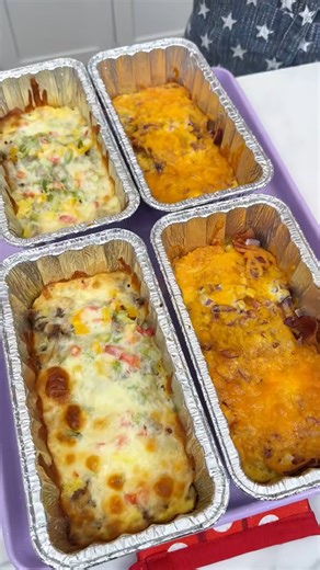 Mini breakfast casseroles perfect for busy mornings