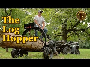 ATV/UTV Log handling system #welding #weld #logging #trailer