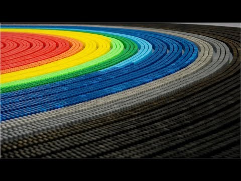 Domino Chain - Biggest Spiral Ever Made - TPT 2016