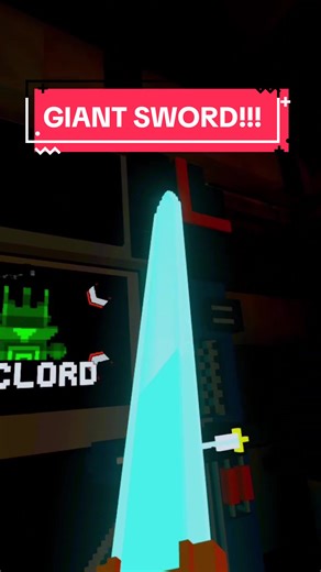 Testing a Giant Sword in VR Sword-Fighting Game