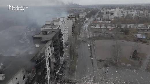 Guerra in Ucraina, le immagini di distruzione dal drone. VIDEO