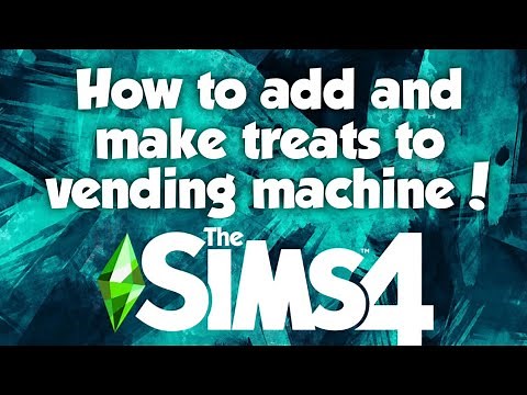 The Sims 4: How To Add Treats To A Vending Machine On PS4