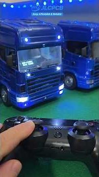 Truck costing R$180 vs. ESP32 Automation: The result is incredible! (Realistic sound!)