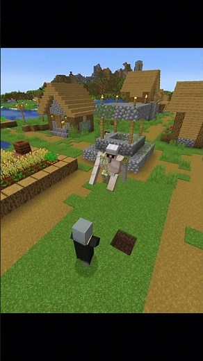 Evoker attack the village and capture golem 🥺❤️‍🩹...