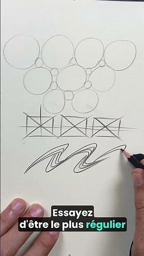 Drawing exercise to be confident and precise in your line
