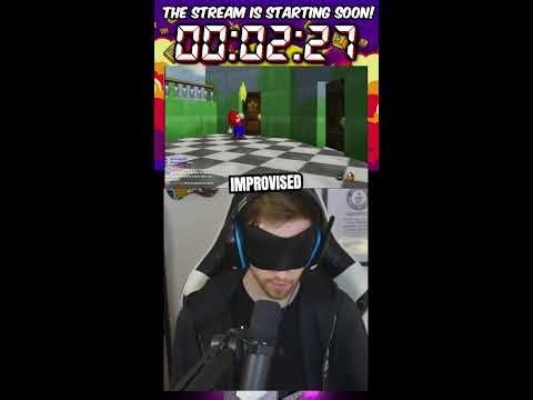 Blindfolded SM64 Speedruns & more! | VERTICAL STREAM #shorts