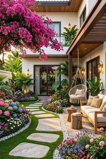 Beautiful Modern Garden & Backyard Design Ideas | Luxury Outdoor Landscaping Inspiration 2026