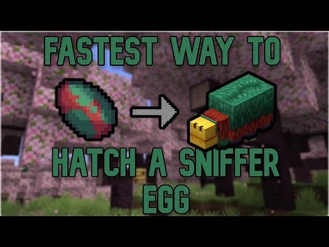 How to Hatch a Sniffer Egg in Minecraft