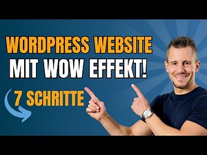 In 7 Schritten zur modernen Website – mit WordPress 6 🇩🇪