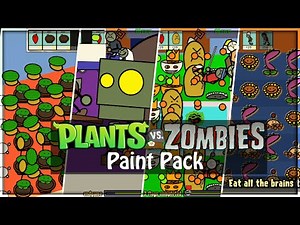 Plants vs Zombies Paint Pack Mod | Best Unique Mod Ever | Gameplay + Download Link
