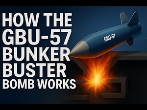How the GBU-57 Bunker Buster Bomb Works