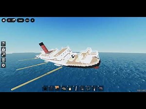 R.M.S Carpathia Sleeping sun | Sail and sink simulator roblox