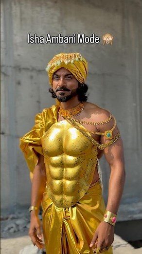 Met Gala look 🤩 #metgala #ishaambani ✨