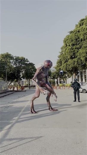 😱😱REAL CITY ALIEN?! FULL VFX TUTORIAL (Blender CGI + Live Footage)