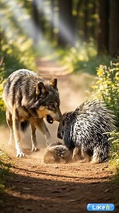 FAITH IN ANIMALS RESTORED! Porcupine Family Save Their Cubs From Wolf Attack! | Game4life