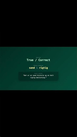 Daily Most Common Danish Synonyms to Sound Like a Native