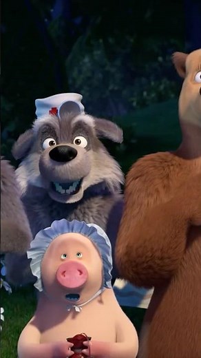 Como acordar todo mundo? ⏰🥱 #shorts #mashaeourso #desenhosanimados #BelasAdormecidas #crianças