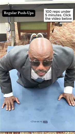 Regular Pushups | Fitness In A Suit