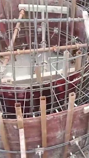 How to do circular shuttering. #trending #construction #video #home #shuttering #viralreels #tiktok
