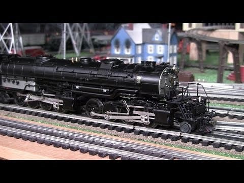 Lionel B&O EM-1 Yellowstone (2-8-8-4) O-Gauge Steam Locomotive in True HD 1080p