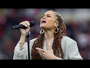 Andra Day Performs Moving Rendition of the Black National Anthem 'Lift Every Voice and Sing'...