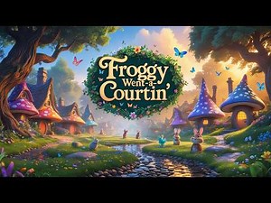 Sing Along with Froggy Went A-Courtin’ | Fun Woodland Nursery Rhyme Cartoon for Kids