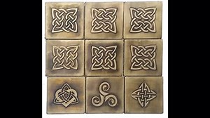 Stainless Steel Tiles - Metal Tiles - Steel Backsplash - Metal Backsplash - Tree of Life