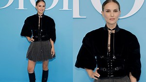 Natalie Portman Makes a Powerful Sartorial Statement for Dior Paris Fashion Week Spring 2025 Show Arrival