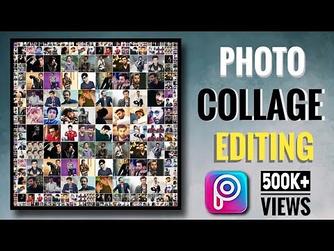 Mega Photo Collage | Easy photo editing tutorial | Make collage of unlimited pictures