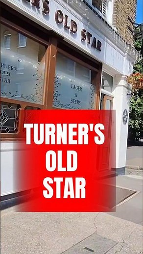 Hidden Gem Pub "Turner's Old Star". Another Wapping Pub filled with history!