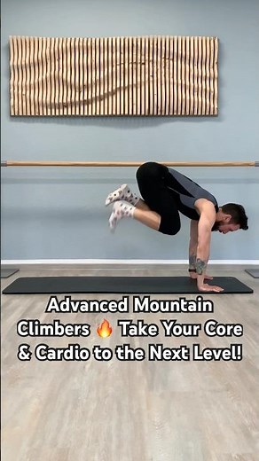 Advanced Mountain Climbers 🔥 Take Your Core & Cardio to the Next Level!