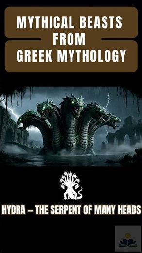 Ancient Legendary Creatures from Greek Mythology | Hydra, Cerberus & Phoenix – Epic Mythical Origins