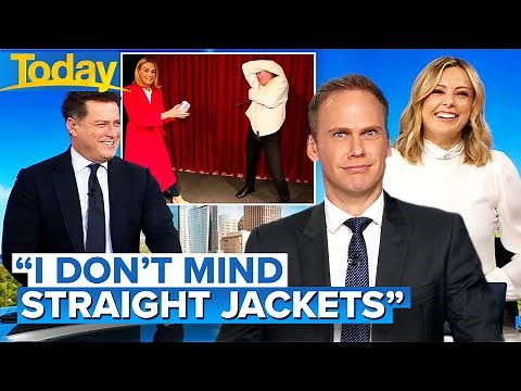 Weather woman’s magic tricks leave hosts in stitches | Today Show Australia