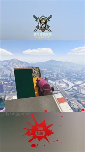 Truck Parkour GTA V #GTA #gtaonline #shortsfeed #shorts #shortsvideo