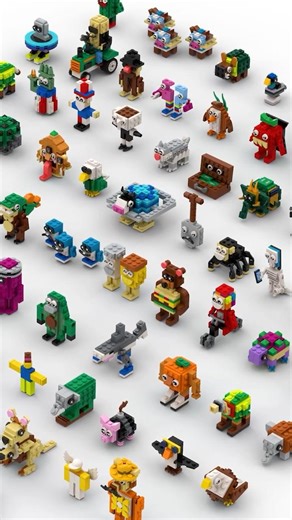 How to Build EVERY Brainrot (LEGO Escape Tsunami for Brainrots!)