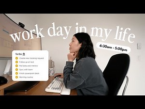 my 9-5 work from home routine | productivity tips, how I stay organized, realistic wfh day