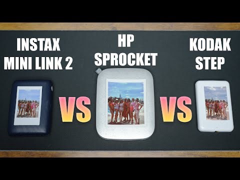 Battle of Instant Photo Printers - Fujifilm vs HP vs Kodak